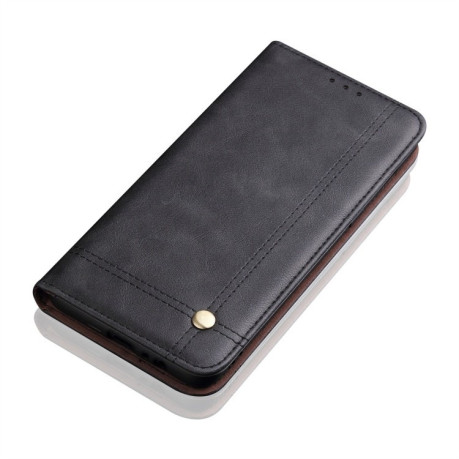 Кожаный чехол -книжка Retro Texture Wallet  для iPhone 11 Pro- черный