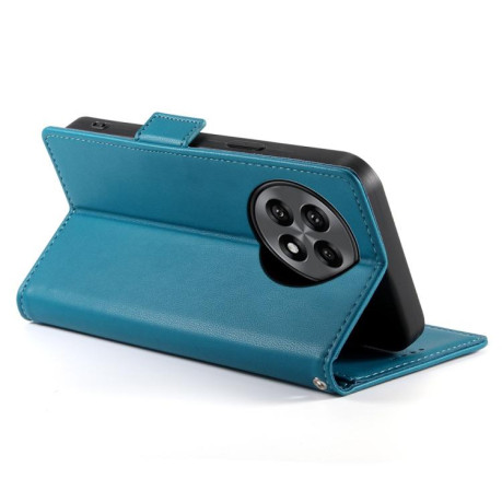 Чехол-книжка Side Buckle Magnetic Frosted Leather для OnePlus 13R/Ace 5/Ace 5 Pro - синий