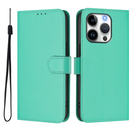 Чохол-книжка Skin Feel S-type для iPhone 16 Pro - зелений