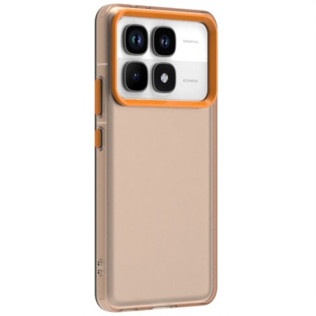 Протиударний чохол Candy Series для Xiaomi 14T - помаранчевий