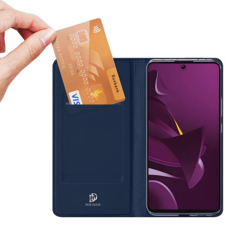 Чехол-книжка DUX DUCIS Skin Pro Series на Xiaomi Poco M7 Pro 5G - синий