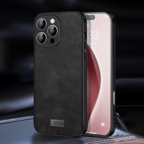 Чохол SULADA Handmade для iPhone 16 Pro Max - чорний