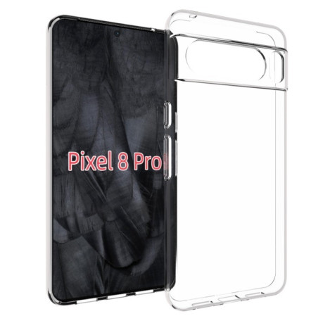 Протиударний чохол Waterproof Texture для Google Pixel 8 Pro - прозорий