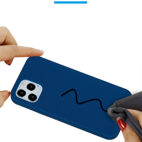 Силиконовый чехол Mocolo K36 для iPhone 13 mini - синий