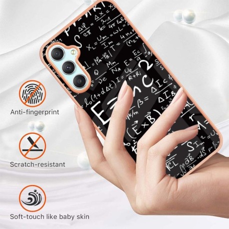 Противоударный чехол Electroplating IMD для Samsung Galaxy A24 4G - Equation
