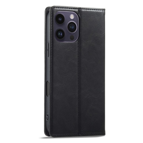 Чохол-книжка LCIMEEKE RFID для iPhone 16 Pro - чорний