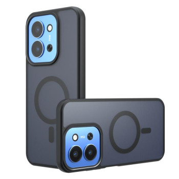 Чохол Armor MagSafe гібрид на Xiaomi Redmi 15C 4G / 5G 173.1mm /Poco C85 - чорний