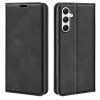 Чехол-книжка Retro Skin Feel Business Magnetic на Samsung Galaxy A35 - черный