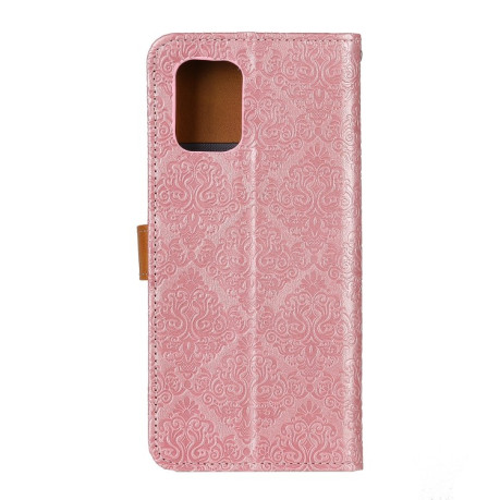 Чехол-книжка European Floral для Xiaomi Redmi Note 10/10s/Poco M5s - розовый