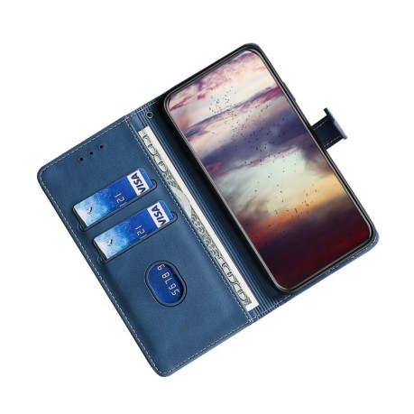 Чохол-книжка Skin Feel Magnetic Buckle для Vivo V23e/S10e - синій