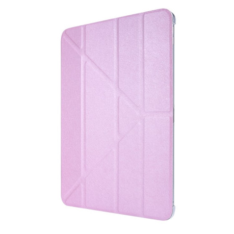 Чехол-книжка Silk Texture Horizontal Deformation для iPad Pro 11 2021 - розовый