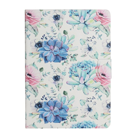 Чохол-книжка Flower Pattern для iPad Mini 4/3/2/1 - Blue Flower On White