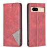 Чохол-книжка Rhombus Texture для Google Pixel 8a - червоний