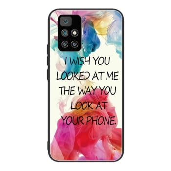 Стеклянный чехол Border для Xiaomi Redmi 10 - Watercolor