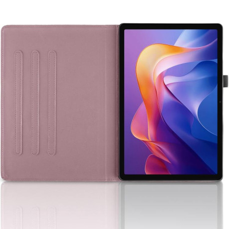 Чехол-книжка Tree Life Embossed Rotation Leather для Xiaomi Redmi Pad 2 - золото