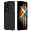 Противоударный чехол Printing Carbon Fiber на Samsung Galaxy S26 Ultra 5G — черный