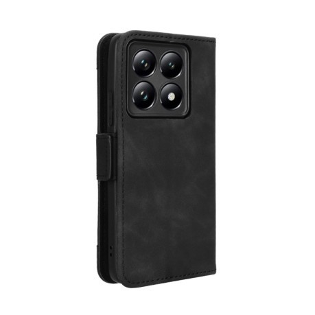Чехол-книжка Skin Feel Calf на Xiaomi 14T Pro - черный