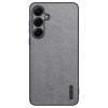 Чохол Tree Bark Leather Shockproof для Samsung Galaxy A55 - сірий
