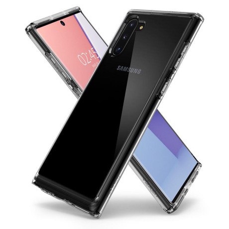 Оригінальний чохол Spigen Ultra Hybrid для Samsung Galaxy Note 10 Crystal Clear