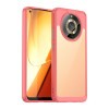 Противоударный чехол Colorful Acrylic Series для Realme 11 Pro 5G - красный