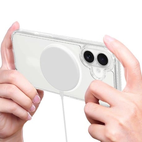 Чохол Clear Case із MagSafe гібрид на iPhone 17 - прозорий