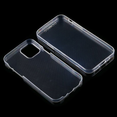 Двусторонний ультратонкий силиконовый чехол на iPhone 12 / 12 Pro