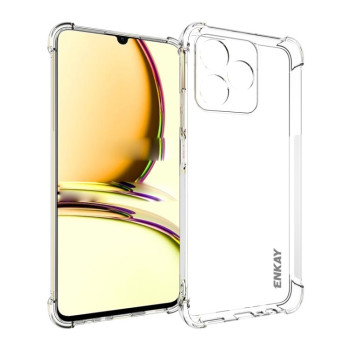 Противоударный чехол ENKAY Clear для Realme C53/C51 / Narzo N53 - прозрачные