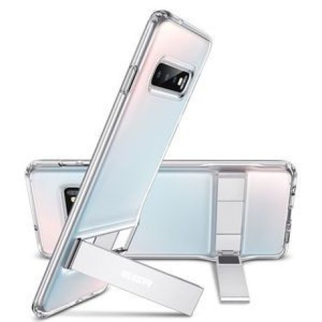 Силиконовый чехол с подставкой ESR Urbansoda Simplace Series на Samsung Galaxy S10-прозрачный