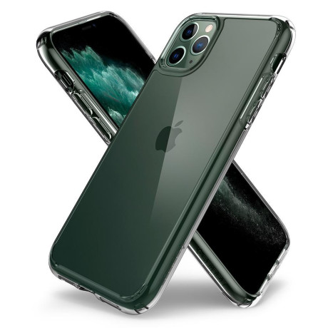 Оригінальний Чохол Spigen Ultra Hybrid на iPhone 11 Pro Crystal Clear (прозорий)