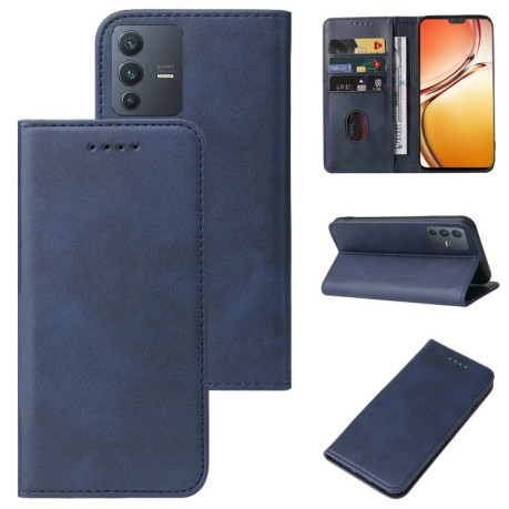 Чехол-книжка Magnetic Closure для Vivo V23 5G - синий