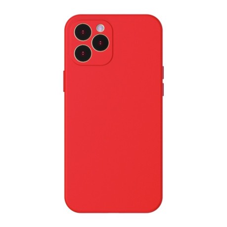 Протиударний чохол Baseus Liquid Silicone на iPhone 12 Pro - червоний