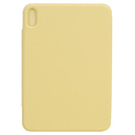 Магнитный чехол-книжка Fixed Buckle Magnetic для iPad mini 6 - желтый