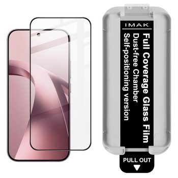Захисне скло imak Dust-free Chamber Locator H Series на Xiaomi 17T 5G — free chamber locator full coverage tempered glass film, support fingerprint unlocking