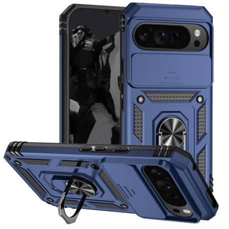 Протиударний чохол Sliding Camshield для Google Pixel 9 Pro - синій