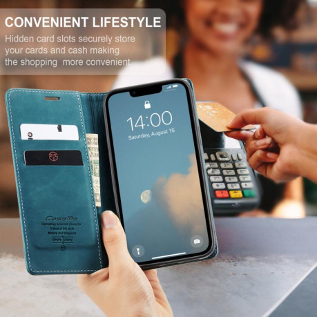 Чохол-книжка CaseMe-013 Multifunctional на iPhone 16e - синій