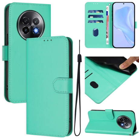 Чохол-книжка Skin Feel S-type для Realme 13+ 5G/13 Pro 5G/13 Pro+ - зелений
