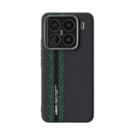 Ультратонкий чохол ABEEL 6D Micro Relief MagSafe Magnetic на Xiaomi 15 Pro - зелений