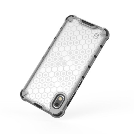 Противоударный чехол Honeycomb на Samsung Galaxy A10 -черный