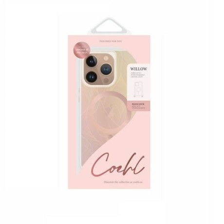 Оригінальний чохол Uniq Coehl Willow Magnetic Charging для iPhone 16 Pro Max - Iridescent