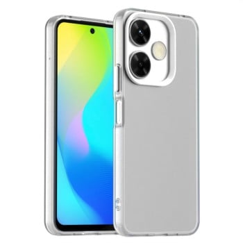 Чехол Candy Series гибрид с усиленными бортиками на Xiaomi Poco M6 4G - белый