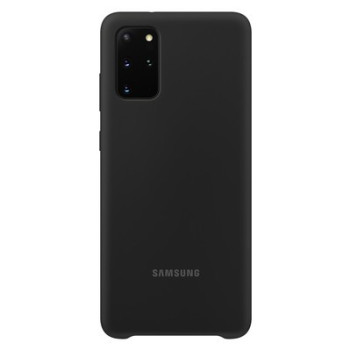 Оригинальный чехол Samsung Silicone Cover для Samsung Galaxy S20 Plus black (EF-PG985TBEGEU)