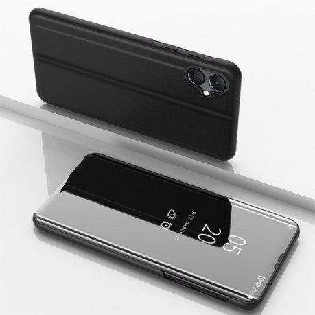 Чехол книжка Clear View на Samsung Galaxy A06 - черный