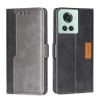 Чехол-книжка Contrast Color для OnePlus Ace/10R - черный