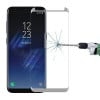 Захисне скло 3D з вигнутими краями 0.26mm 9H підходить до всіх чохлів для Samsung Galaxy S8+ / G955-сріблясте