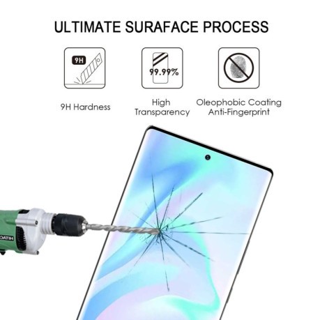Защитное 3D стекло c прорезью под отпечаток пальца Edge Full Screen для Samsung Galaxy S23 Ultra 5G – черное