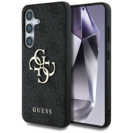 Оригинальный чехол Guess Big 4G Logo Classic Logo  для Samsung Galaxy S25 Plus - black