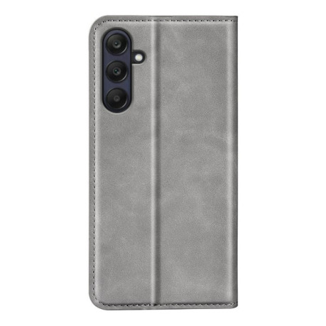Чохол-книжка Retro Skin Feel Business Magnetic  для Samsung Galaxy A26 - сірий