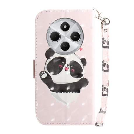 Чохол-книжка 3D Painting для Xiaomi Redmi 14C 4G/Poco C75/Redmi A4 5G - Panda