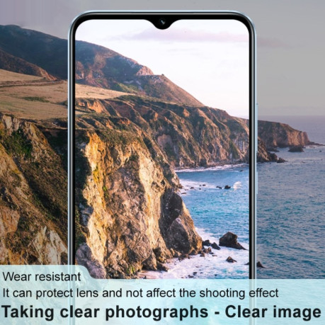 Захисне скло на камеру imak High Definition для Realme C30 - чорне