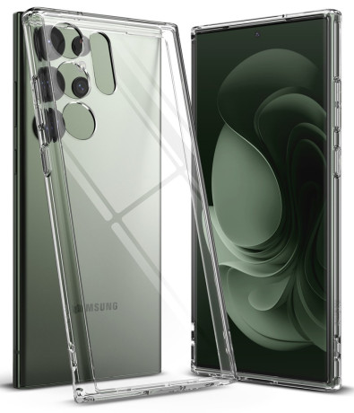 Оригінальний чохол Ringke Fusion Bumper для Samsung Galaxy S23 Ultra - прозорий